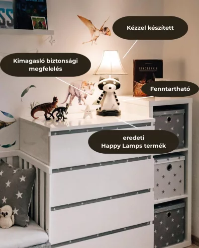 Ben mosómedve asztali lámpa 47 cm Happy Lamps limitált kiadás