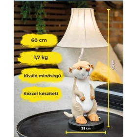 Eddie szurikáta lámpa 60 cm Happy Lamps limitált kiadás
