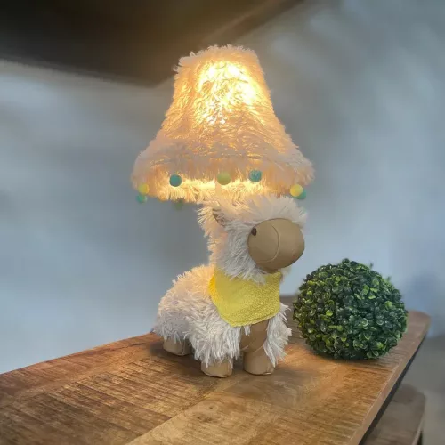 Alma alpaka asztali lámpa 48 cm Happy Lamps limitált kiadás