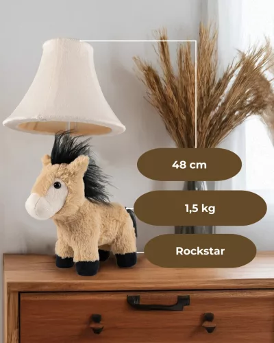 Elvis ló asztali lámpa 48 cm Happy Lamps limitált kiadás