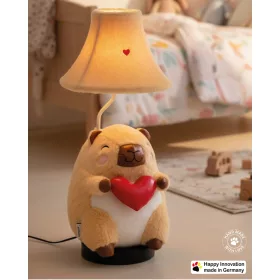   Otto a kapibara szíves plüss lámpa 60 cm Happy Lamps limitált kiadás