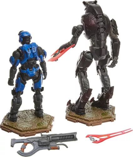Halo Infinite World of Halo Spartan MK V B és Jega Rdomnai figura szett