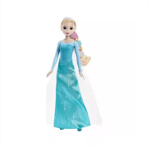 Disney Jégvarázs Elza baba kiegészítőkkel 29 cm