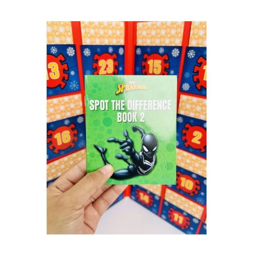 Pókember óriás ügyességi és kvíz gyűjtemény - A3 méret - tanulj meg angolul Pókemberrel!