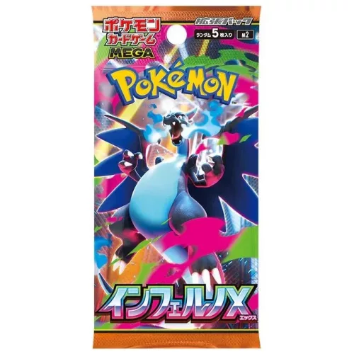 Pokémon TCG M2 Inferno X japán Booster Box - eredeti