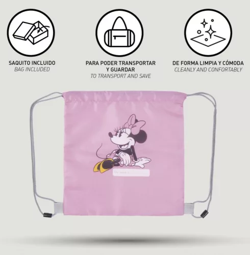 Disney Minnie Sitting utcai cipő tornazsákkal 25