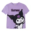 Hello Kitty Kuromi Purple gyerek rövid póló, felső 6 év / 116 cm