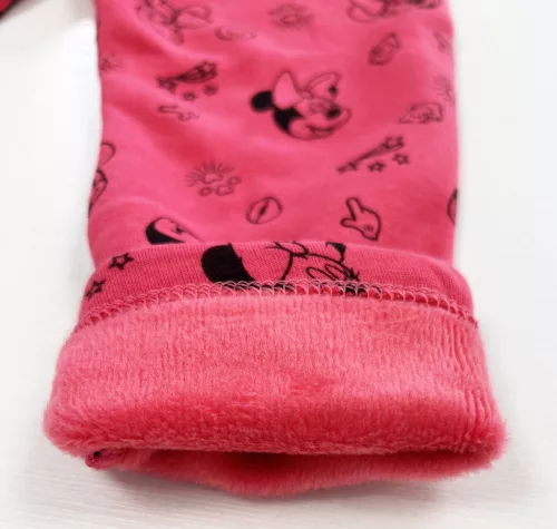 Disney Minnie Strawberry Pink baba, vastag leggings 6 hó