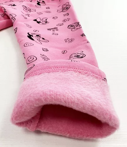 Disney Minnie Light Pink baba, vastag leggings 23 hó