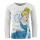 Disney Hercegnők Cinderella White gyerek hosszú póló, felső 8 év / 128 cm