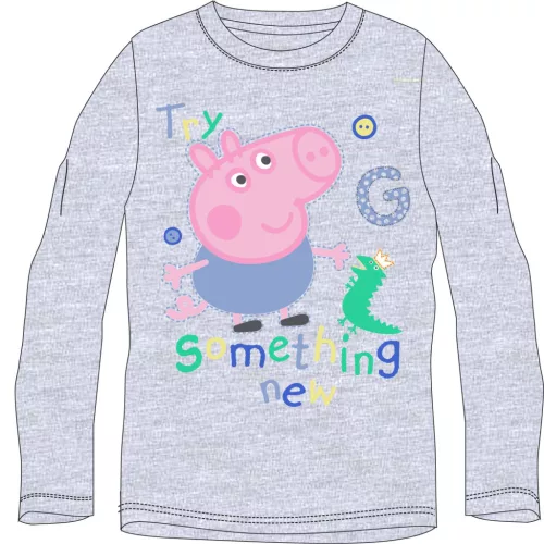 Peppa malac Something New gyerek hosszú póló, felső 5 év / 110 cm