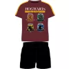 Harry Potter Witchcraft Red gyerek rövid pizsama 110 cm