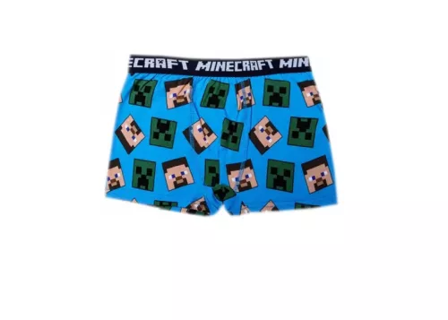 Minecraft Pixel gyerek boxeralsó 2 darab/csomag 10 év / 140 cm