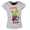 Minecraft Grey gyerek rövid póló, felső 4 év / 104 cm