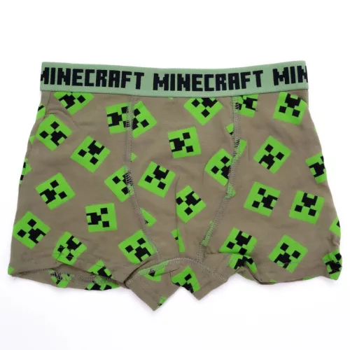 Minecraft Squad gyerek boxeralsó 2 darab/csomag 6 év / 116 cm