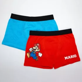   Super Mario Come On gyerek boxeralsó 2 darab/csomag 6 év / 116 cm