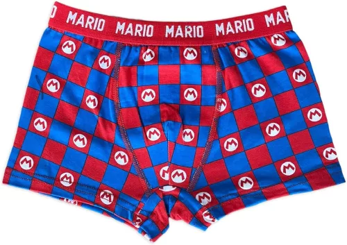 Super Mario Power gyerek boxeralsó 2 darab/csomag 12 év / 152 cm