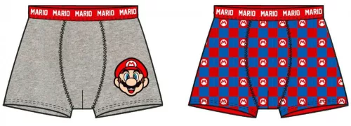 Super Mario Power gyerek boxeralsó 2 darab/csomag 5 év / 110 cm