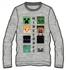 Minecraft Lineup gyerek hosszú ujjú póló, felső 6 év / 116 cm
