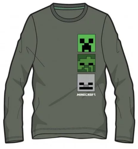 Minecraft Blocky gyerek hosszú ujjú póló, felső 6 év / 116 cm