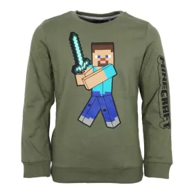 Minecraft Pixel Sword gyerek pulóver 6 év / 116 cm