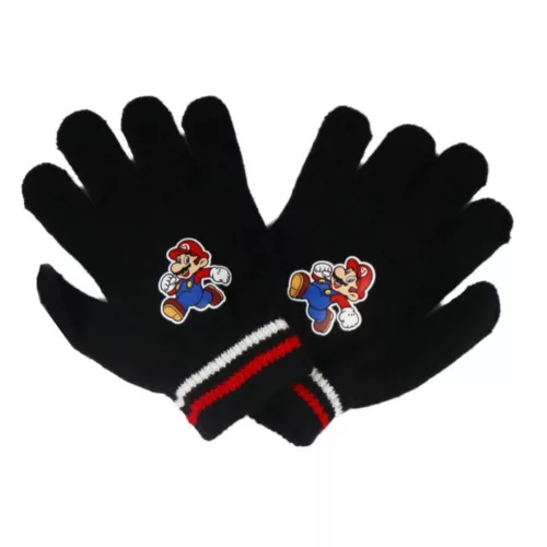 Super Mario Run gyerek sapka + kesztyű szett 52 cm