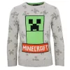 Minecraft Grey gyerek kötött pulóver 6 év / 116 cm