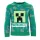 Minecraft Green gyerek kötött pulóver 6 év / 116 cm