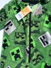 Minecraft Emerald gyerek hosszú pizsama, overál 3 - 4 év / 98 - 104 cm