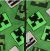 Minecraft Emerald gyerek hosszú pizsama, overál 3 - 4 év / 98 - 104 cm
