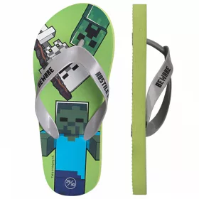 Minecraft Beware gyerek papucs, Flip-Flop 31/32