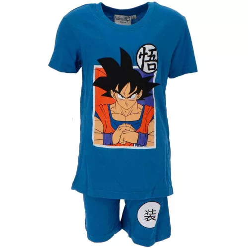 Dragon Ball Saiyan Blue gyerek rövid pizsama 7 év / 122 cm