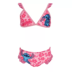   Disney Lilo és Stitch, A csillagkutya Hibiscus Pink gyerek fürdőruha, bikini 3 - 4 év / 98 - 104 cm