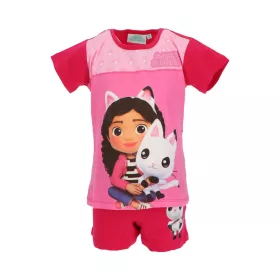   Gabi babaháza Pandy Paws Pink gyerek rövid pizsama 2 év / 92 cm