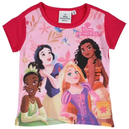 Disney Hercegnők Friendship Pink gyerek rövid pizsama 3 év / 98 cm