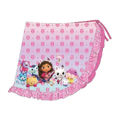 Gabi babaháza Pandy gyerek fürdőruha és sarong szett 3 - 4 év / 98 - 104 cm
