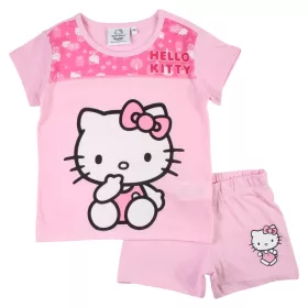   Hello Kitty Cutie Light Pink gyerek rövid pizsama 4 év / 104 cm