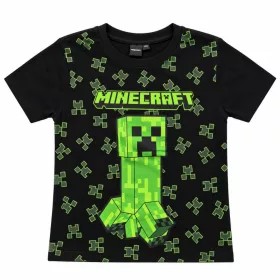   Minecraft Creeper gyerek rövid póló, felső 8 év / 128 cm