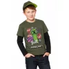 Minecraft Creeper Boom gyerek hosszú ujjú póló, felső 8 év / 128 cm