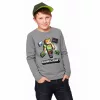 Minecraft Alex Adventure Grey gyerek hosszú ujjú póló, felső 6 év / 116 cm