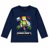 Minecraft Alex Adventure Blue gyerek hosszú ujjú póló, felső 6 év / 116 cm