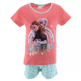   Disney Jégvarázs Best Sisters Peach gyerek rövid pizsama 5 év / 110 cm