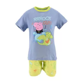   Peppa malac Rock Out Blue gyerek rövid pizsama 3 év / 98 cm