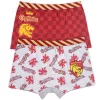 Harry Potter Red Lion gyerek boxeralsó 2 darab/csomag 6 - 8 év / 116 - 128 cm
