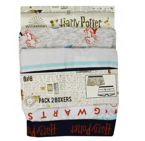 Harry Potter Castle gyerek boxeralsó 2 darab/csomag 10 - 12 év / 140 - 152 cm