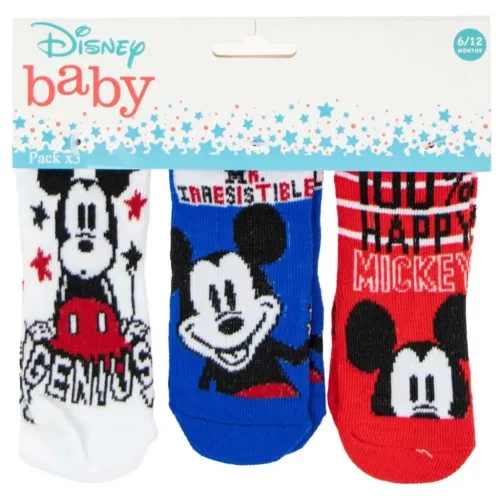 Disney Mickey Genius baba zokni 0/6 hó