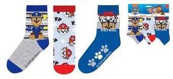 Mancs Őrjárat Paws Crew gyerek zokni 31/34