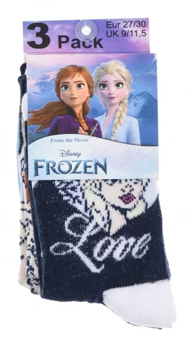 Disney Jégvarázs Love gyerek zokni 23/26