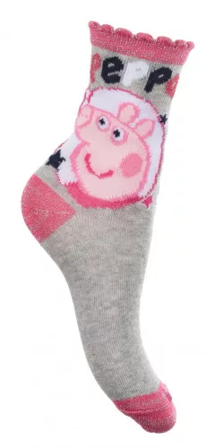 Peppa malac Sparkle Steps gyerek zokni  27/30