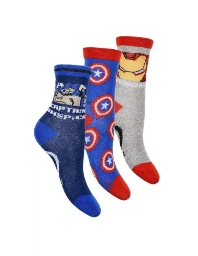 Bosszúállók Captain America gyerek zokni 23/26